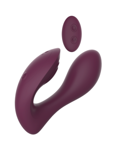 VIBRADOR ESSENTIALS ULTRA DUAL MORADO