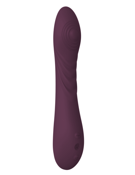 VIBRADOR ESSENTIALS FLEXIBLE TAPPING POWER MORADO
