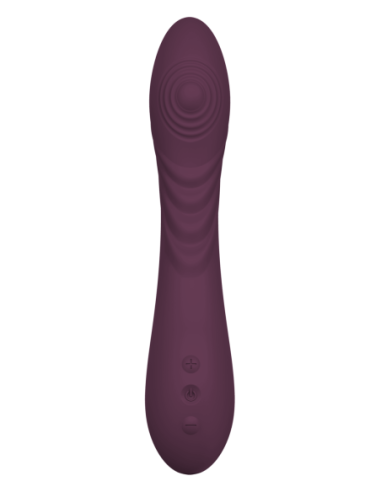 VIBRADOR ESSENTIALS FLEXIBLE TAPPING POWER MORADO