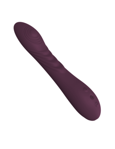 VIBRADOR ESSENTIALS FLEXIBLE TAPPING POWER MORADO