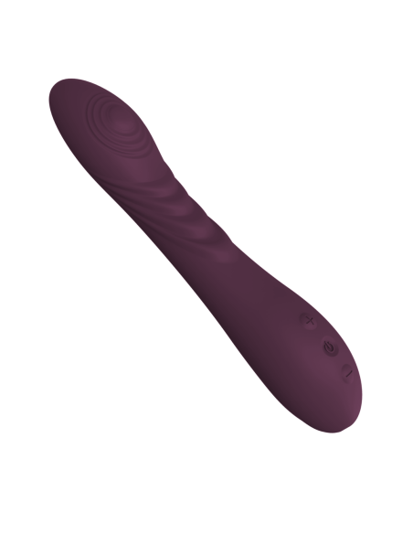 VIBRADOR ESSENTIALS FLEXIBLE TAPPING POWER MORADO