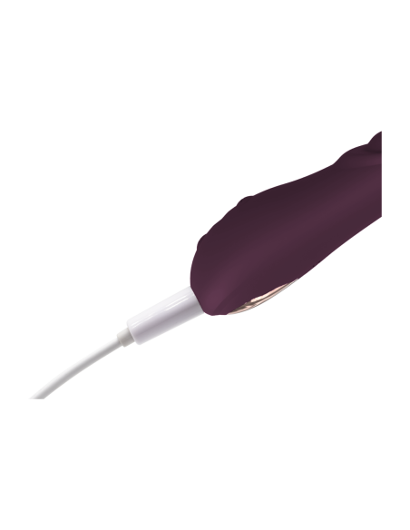 VIBRADOR ESSENTIALS FLEXIBLE TAPPING POWER MORADO