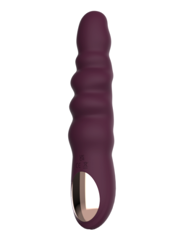 VIBRADOR ESSENTIALS ACANALADO POWER MORADO