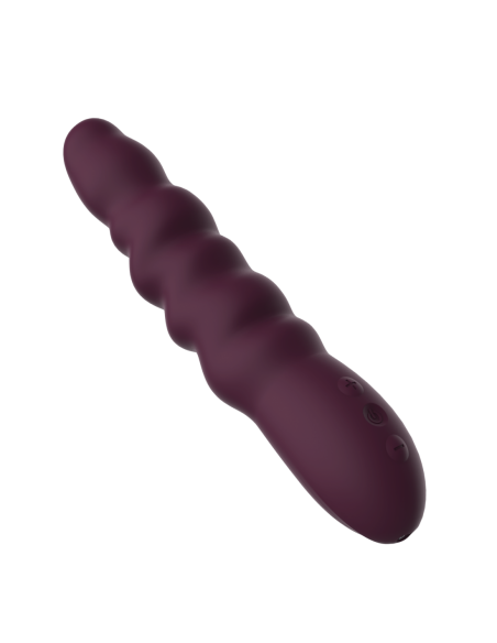 VIBRADOR ESSENTIALS ACANALADO POWER MORADO
