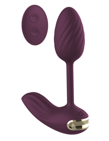 HUEVO VIBRADOR ESSENTIALS FLEXIBLE WEARABLE MORADO