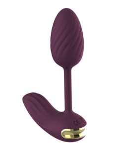HUEVO VIBRADOR ESSENTIALS WEARABLE FLEXIBLE MORADO 2