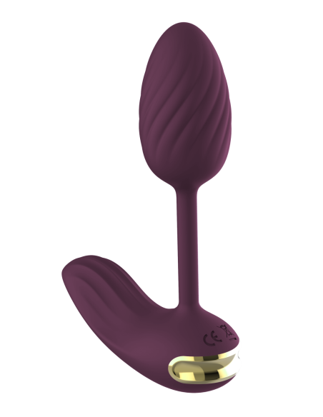 HUEVO VIBRADOR ESSENTIALS WEARABLE FLEXIBLE MORADO