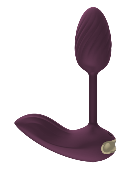 HUEVO VIBRADOR ESSENTIALS WEARABLE FLEXIBLE MORADO