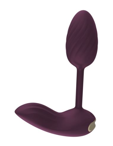 HUEVO VIBRADOR ESSENTIALS WEARABLE FLEXIBLE MORADO