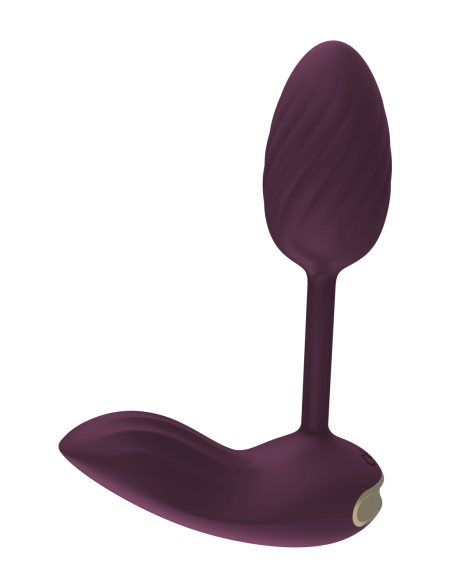 HUEVO VIBRADOR ESSENTIALS WEARABLE FLEXIBLE MORADO