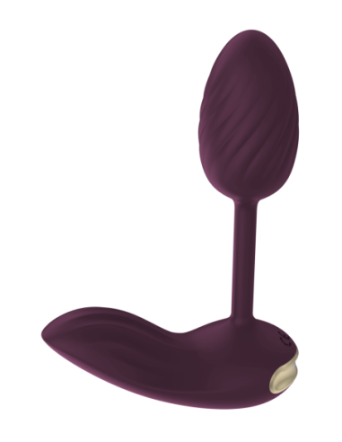 HUEVO VIBRADOR ESSENTIALS FLEXIBLE WEARABLE MORADO