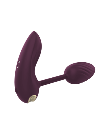 HUEVO VIBRADOR ESSENTIALS WEARABLE FLEXIBLE MORADO