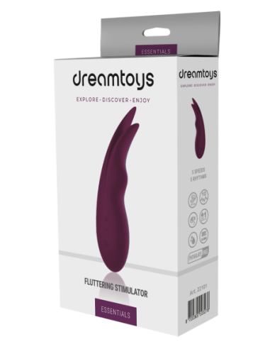 ESTIMULADOR FLUTTERING ESSENTIALS MORADO