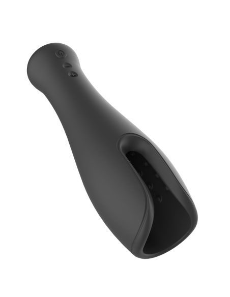 ESSENTIALS POTENTE ESTIMULADOR DE CABEZA FLEXIBLE NEGRO