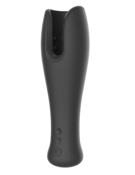 ESSENTIALS POTENTE ESTIMULADOR DE CABEZA FLEXIBLE NEGRO