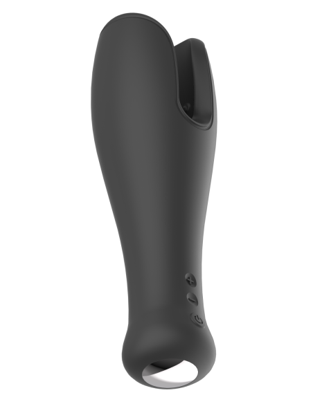 ESSENTIALS POTENTE ESTIMULADOR DE CABEZA FLEXIBLE NEGRO