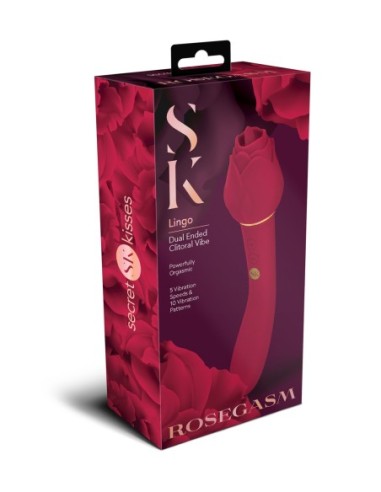 BESOS SECRETOS ROSEGASM LINGO DUAL VIBE