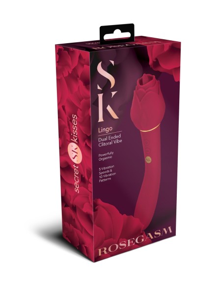 BESOS SECRETOS ROSEGASM LINGO DUAL VIBE