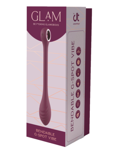 VIBRADOR DE PUNTO G GLAMABLE Y DOBLE