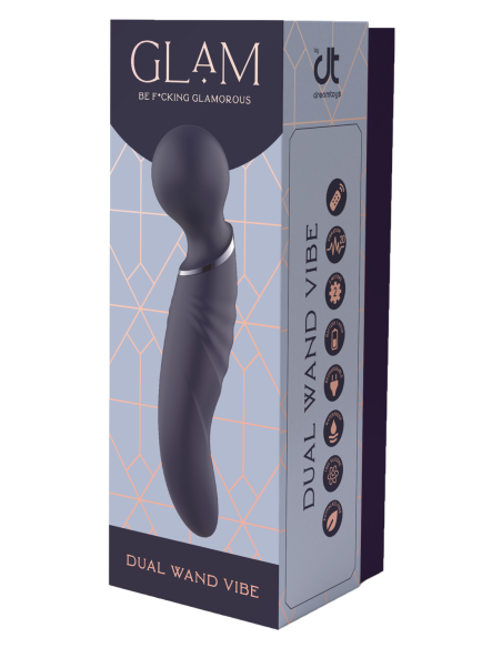 VIBRADOR DE VARITA DOBLE GLAM