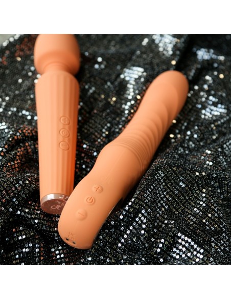 VIBRADOR GLAM FLEXIBLE ACANALADO