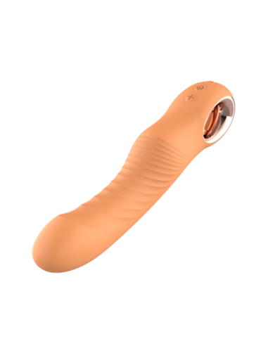 VIBRADOR GLAM FLEXIBLE ACANALADO