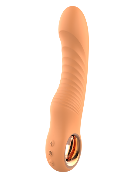 VIBRADOR GLAM FLEXIBLE ACANALADO