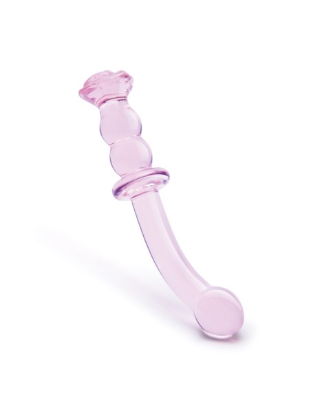 CONSOLADOR G-SPOT GLASEADO VIDRIO ROSEBUD