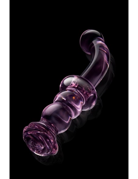 CONSOLADOR G-SPOT GLASEADO VIDRIO ROSEBUD
