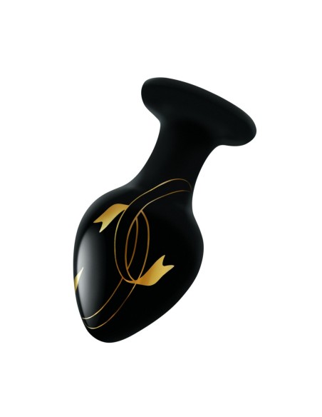 BESOS SECRETOS TAPÓN DE VIDRIO SOPLADO A MANO DE 3,5 PULGADAS