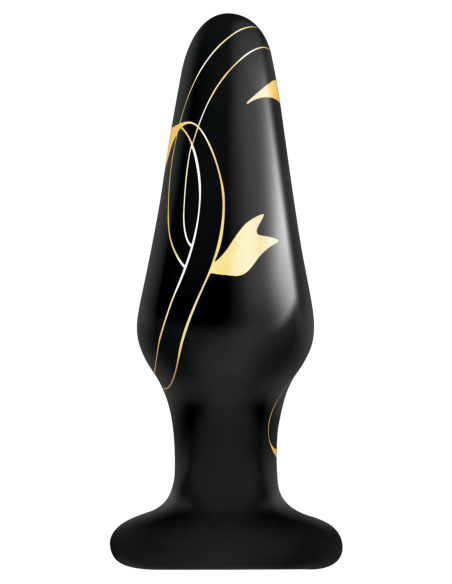 TAPÓN DE VIDRIO SOPLADO A MANO DE 4 PULGADAS DE BESOS SECRETOS