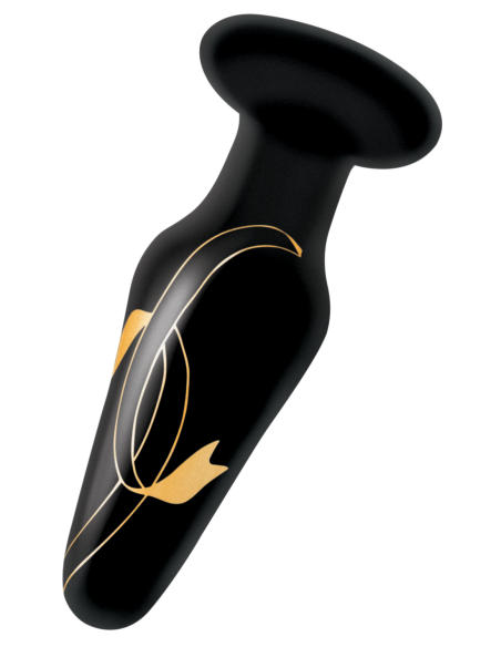 TAPÓN DE VIDRIO SOPLADO A MANO DE 4 PULGADAS DE BESOS SECRETOS