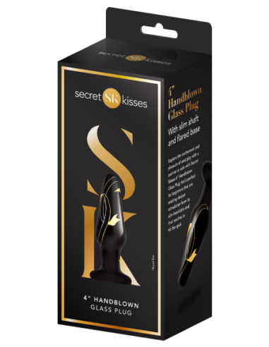 TAPÓN DE VIDRIO SOPLADO A MANO DE 4 PULGADAS DE...