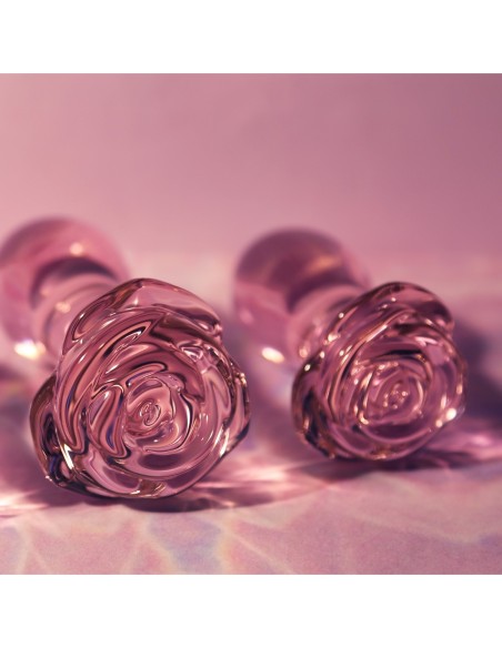 SET DE ENTRENAMIENTO ANAL GLAZE GLASS ROSEBUD