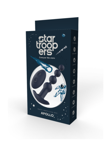 CUENTA ANAL VIBRADORA STAR TROOPERS APOLLO REMOTE