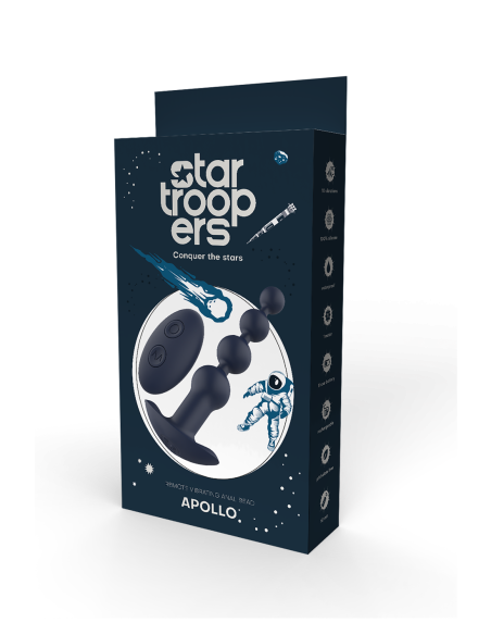 CUENTA ANAL VIBRADORA STAR TROOPERS APOLLO REMOTE