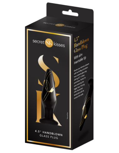 BESOS SECRETOS TAPÓN DE VIDRIO SOPLADO A MANO...