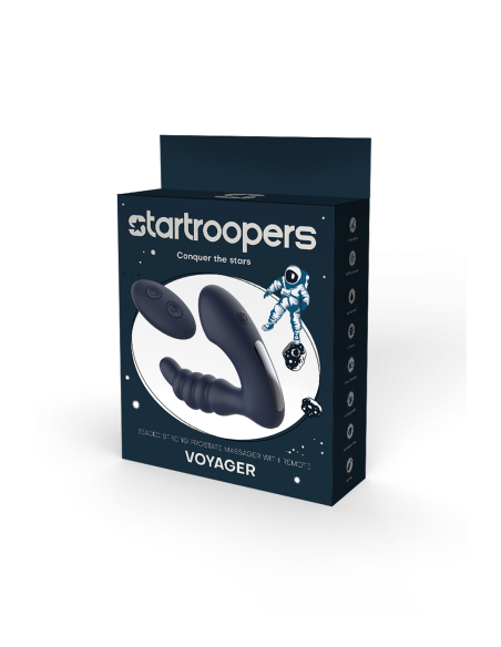 MASAJEADOR DE PRÓSTATA STAR TROOPERS VOYAGER CON MANDO