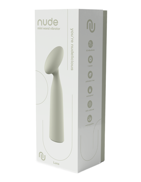 VARITA VIBRADORA NUDE LUNA MINI
