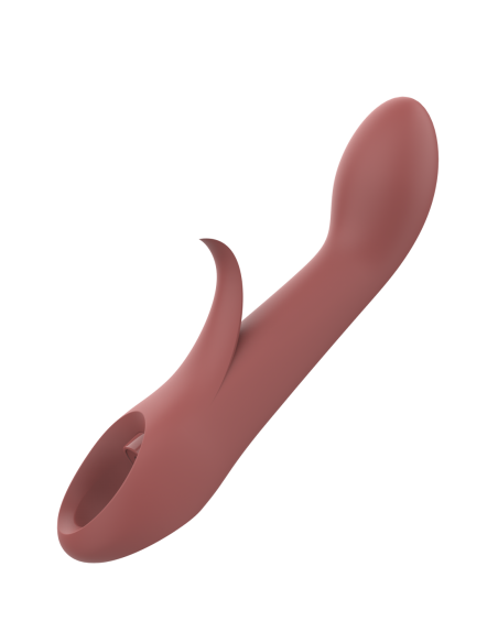 VIBRADOR DUO PUNTO G SIERRA NUDE
