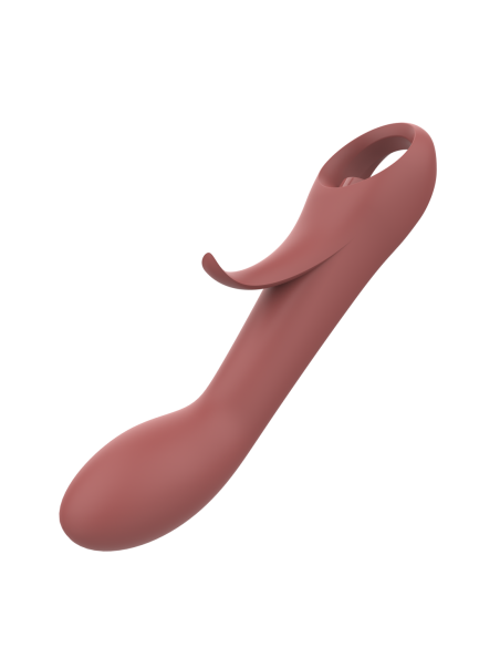 VIBRADOR DUO PUNTO G SIERRA NUDE