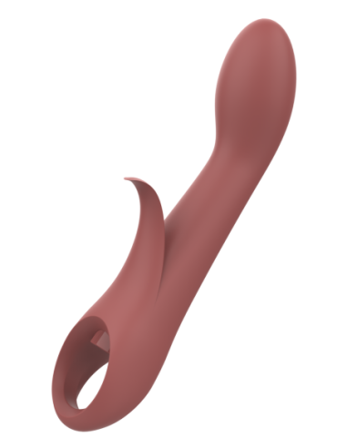 VIBRADOR DUO PUNTO G SIERRA NUDE