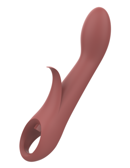 VIBRADOR DUO PUNTO G SIERRA NUDE