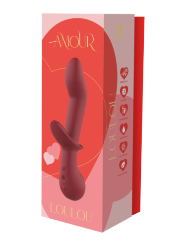 AMOUR FLEXIBLE G-SPOT DUO VIBE LOULOU