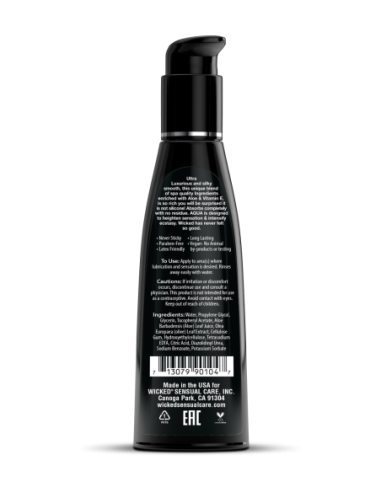 LUBRICANTE AGUA WICKED 120ML