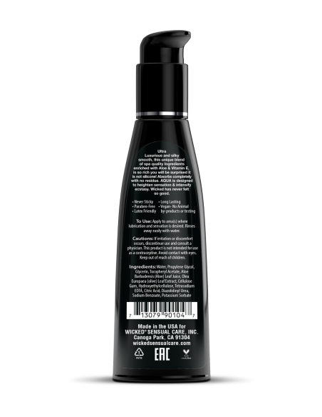LUBRICANTE AGUA WICKED 120ML