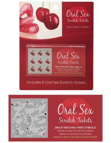 BOLETOS PARA RASCAR SEXO ORAL