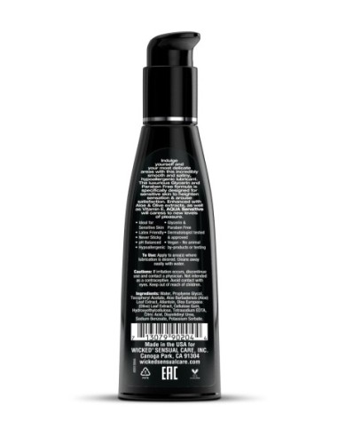 LUBRICANTE SENSIBLE WICKED AQUA 120ML