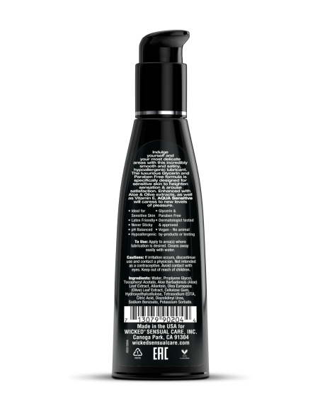 LUBRICANTE SENSIBLE WICKED AQUA 120ML