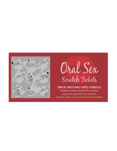 BOLETOS PARA RASCAR SEXO ORAL